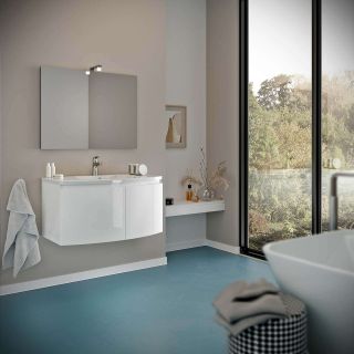 Composizione bagno sospesa completa giulia 80 cm