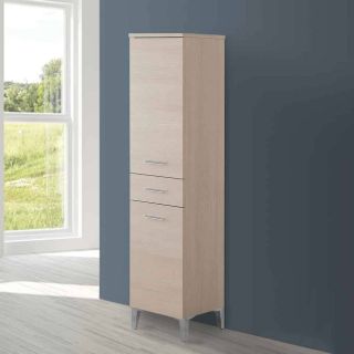 COLONNA SINGOLA 2 ANTE E 1 CASSETTO LARICE BEIGE